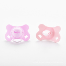 Logo printing silicone baby pacifier customized pacifier